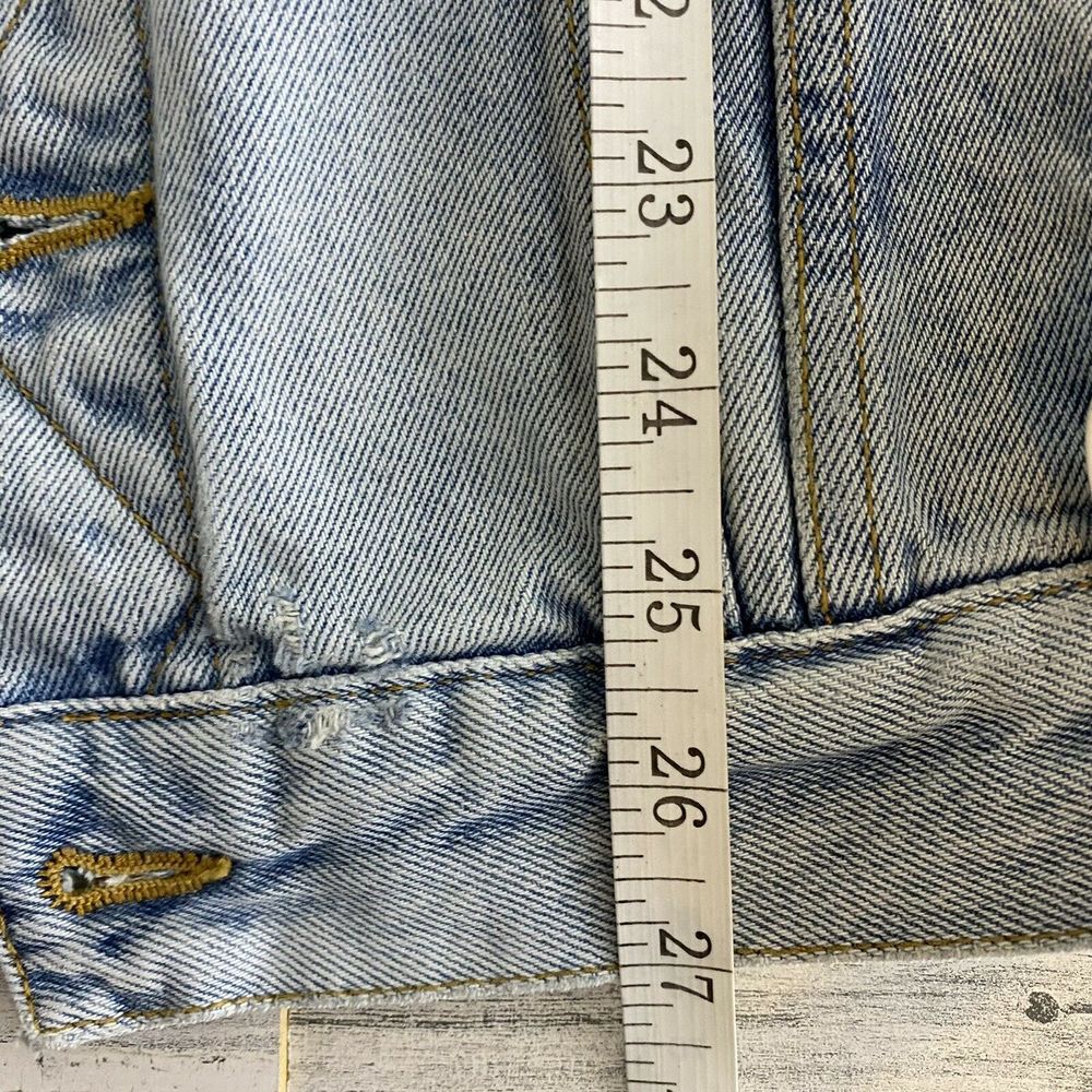 SOLD Palm Angels Blue Denim Jacket Size XL Men - Picture 12 of 12